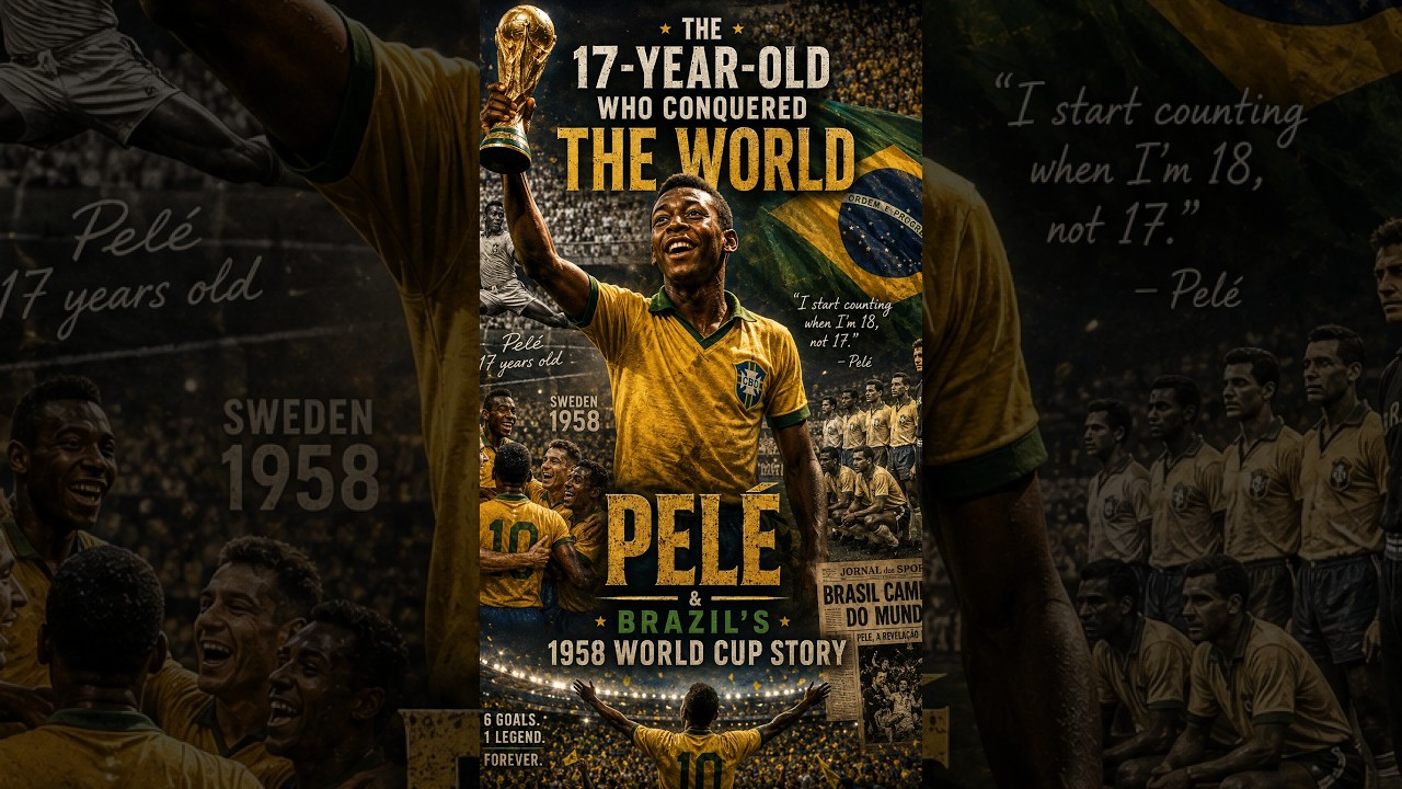 The 17-Year-Old Who Conquered the World: Pelé & Brazil's 1958