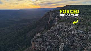 FORCED OUT of an Epic Campsite Along Arizona's Mogollon Rim