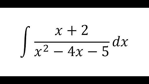 Calculus Help: Integral ∫ (x+2)/(x^2-4x-5) dx - Integration by partial fractions - Techniques