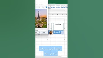 How to use SmartArt in MS Excel. #excel #exceltutorial #msexcelinurdu #exceltips #excelinhindi