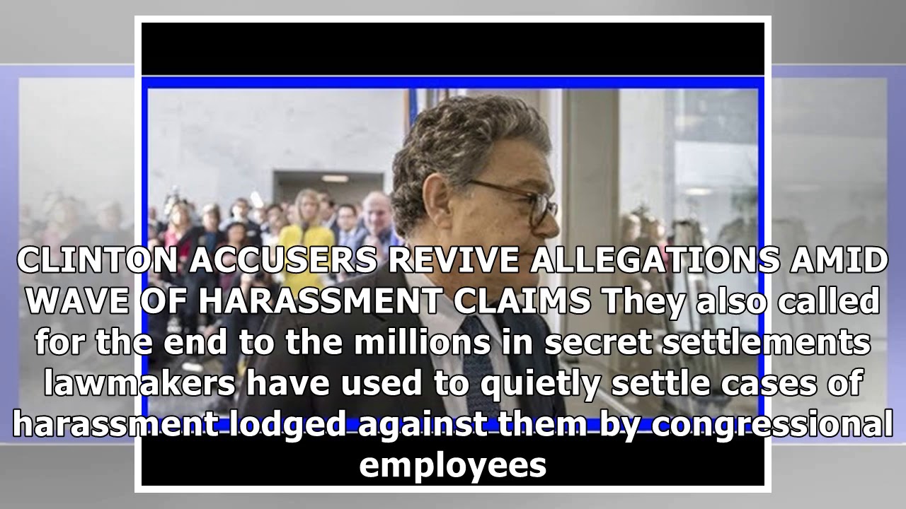 Clinton accusers Juanita Broaddrick, Kathleen Willey barge into Al Franken's office