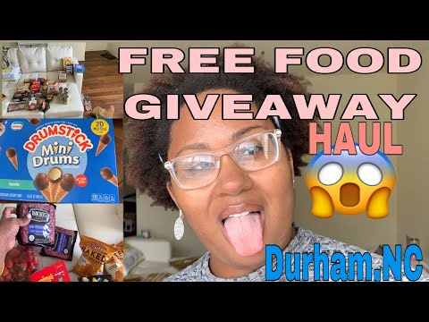 Whole Foods Durham - FREE FOOD GIVEAWAY HAUL😱😱😱//DURHAM,NC//YO ADRIENNIE💋💋💋