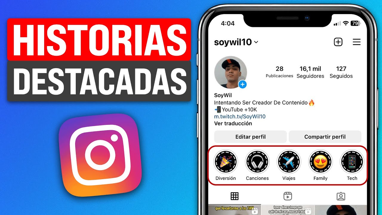 Cómo Subir HISTORIAS DESTACADAS en INSTAGRAM sin Publicarla 24 Horas