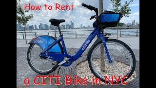 How to Rent a Citi Bike in NYC