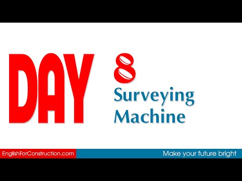 Video [5 Từ Vựng Tiếng Anh Xây Dựng] Ngày 8 - Máy Trắc Đạc - youtube