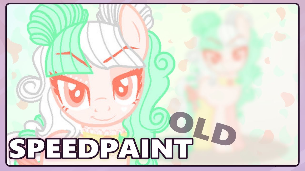 【 SPEEDPAINT 】MLP OC 1 (Mint Cream)