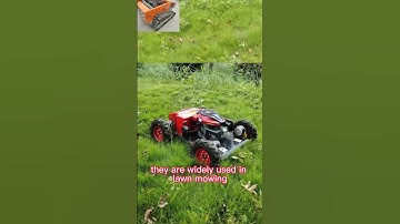 self propelled 9HP EPA approved gasoline engine strong power tracked cordless lawn mower