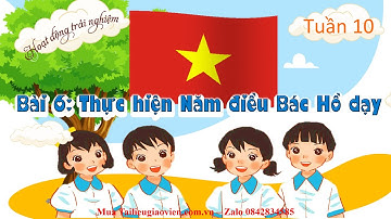 Giáo án powerpoint Thực hiện 5 điều Bác Hồ dạy | Powerpoint Kết nối tri thức HĐTN lớp 1