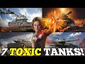7 Most TOXIC TANKS in World of Tanks Console