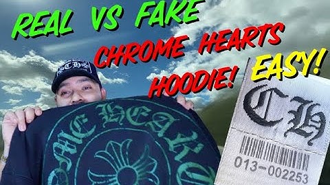 Thumbnail of CHROME HEARTS HOODIE!(REAL VS FAKE) EASY
