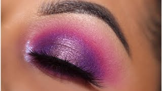 Purple Vibes Look Feat. Morphe 39S Palette