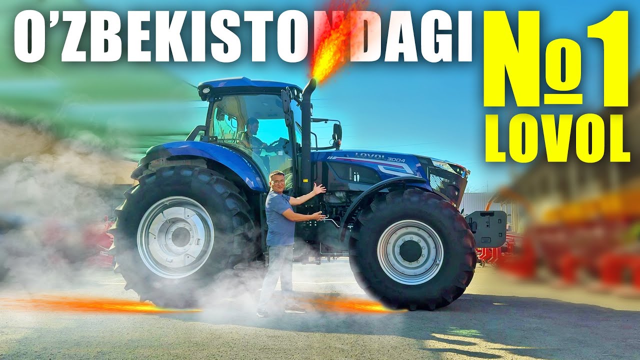 Lovol 3004 MEGA TRAKTOR | to'liq obzor | SN INVEST #farming #traktor #agriculture #uzbekistan #lovol