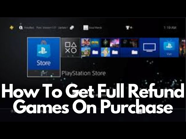 How to Get a PlayStation Store Refund