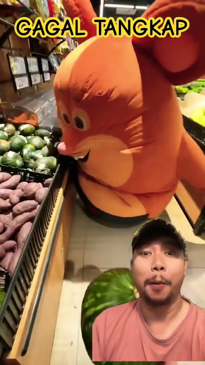 MASCOT GAGAL MENANGKAP BUAH!!!? #humor #halloween #comedia #funny #comedy