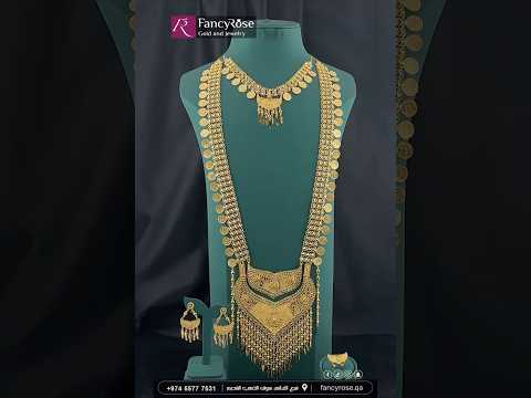 تشكيله مميزه من مجوهراتنا الذهبية التي تتميز بتصميماتها العصرية والراقية والتي تناسب جميع الأذواق