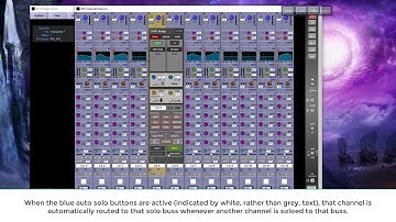 DiGiCo SD Channel Solos
