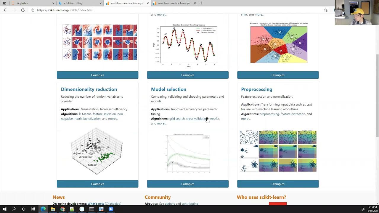 Stats 21 - Lesson 8-3 - very basics of sklearn - YouTube