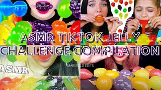 ASMR TikTok Jelly Challenge Compilation - satisfying pops EXTREME!