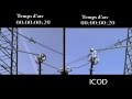 Коммутация разъединителя 735 кВ быстродействующим приводом (Switching the disconnector 735 kV)