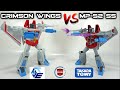 Deformation Space Crimson Wings VS Takara Tomy MP-52 Starscream