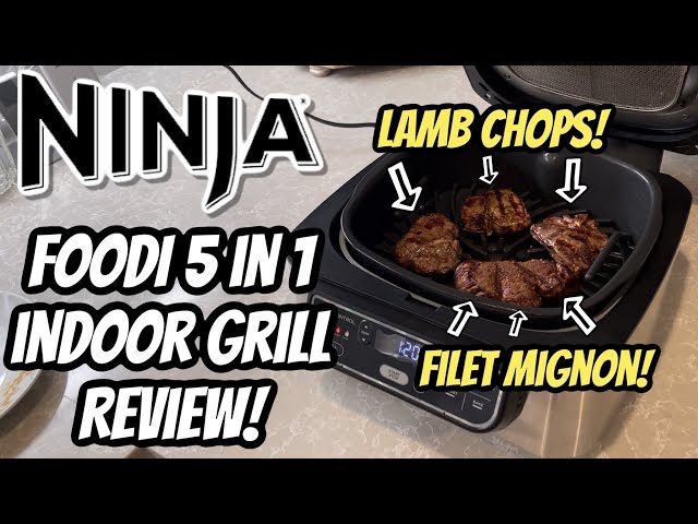 Ninja Foodi Grill Review - Ninja Foodi Steak and Potatoes