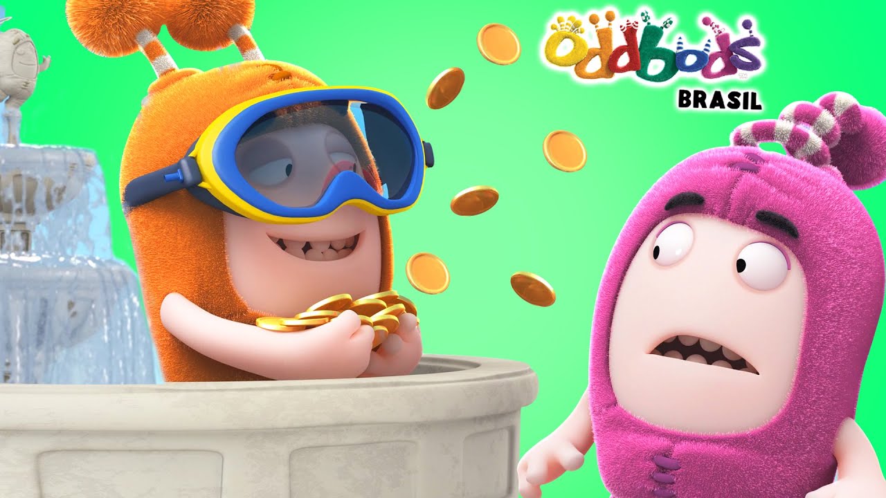 ⁣Oddbods | Poço Dos Desejos | Desenho Infantil | Oddbods Brasil