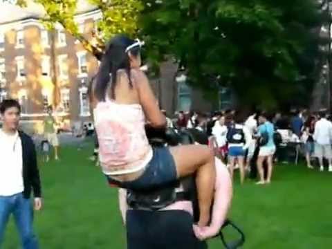 The Human Floor Human Pony At Harvard University 3.flv