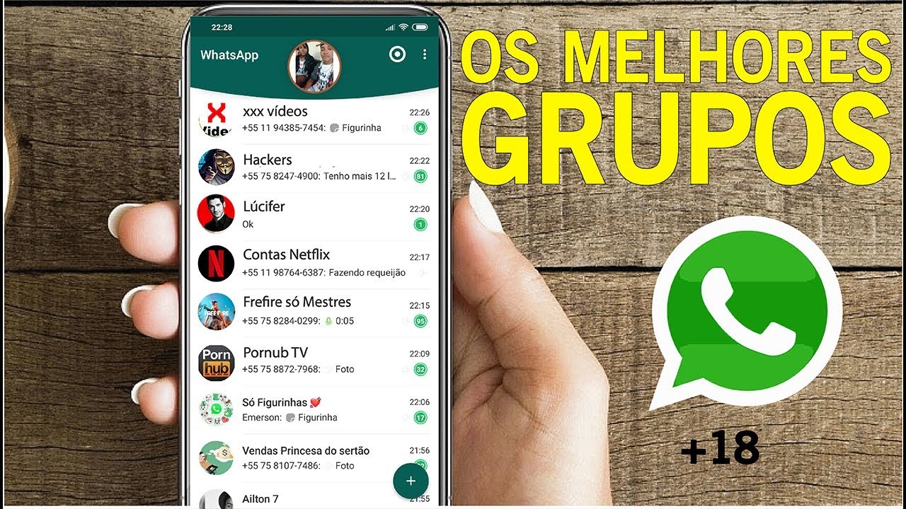 ENTRE AGORA EM VÁRIOS GRUPOS DE WHATSAPP DO SEU GOSTO / NOVO - YouTube