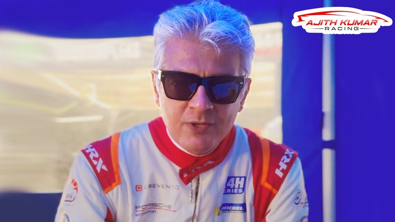 Ajith Kumar Full Speech After Race Track 🔥 | Dubai 24H Car Race | Vidaa Muyarch