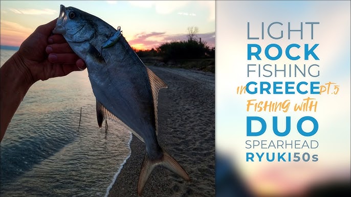 Light Rock Fishing in Greece pt4 Fishing with Duo Spearhead Ryuki