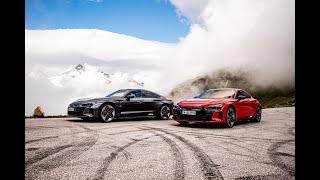 Audi RS e tron GT Alpentour 2021