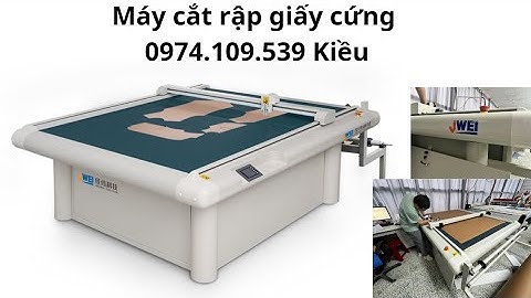 Máy cắt rập giấy cứng  #maycatrapgiaycung #maycatrap