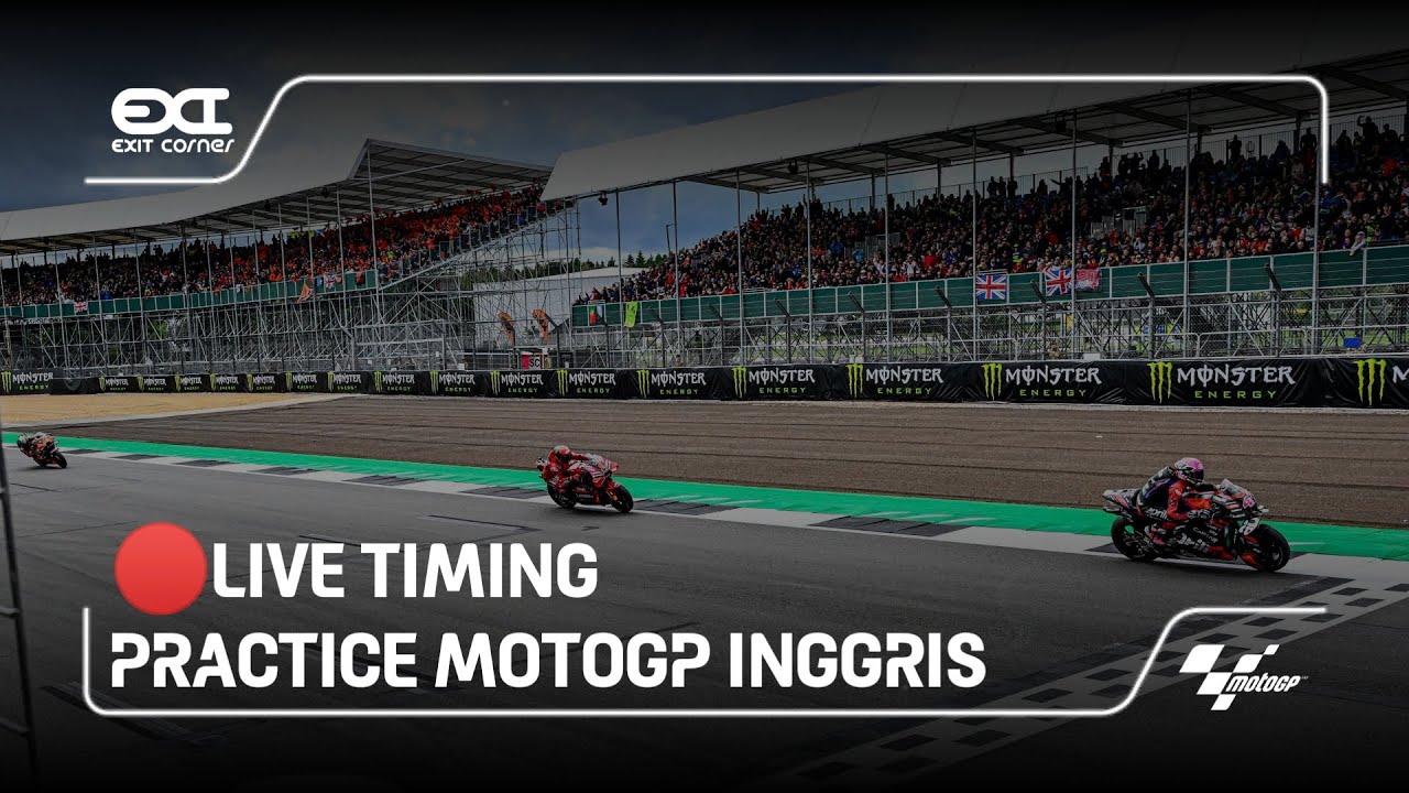 🔴LIVE TIMING PRACTICE MOTOGP INGGRIS 2024 YouTube