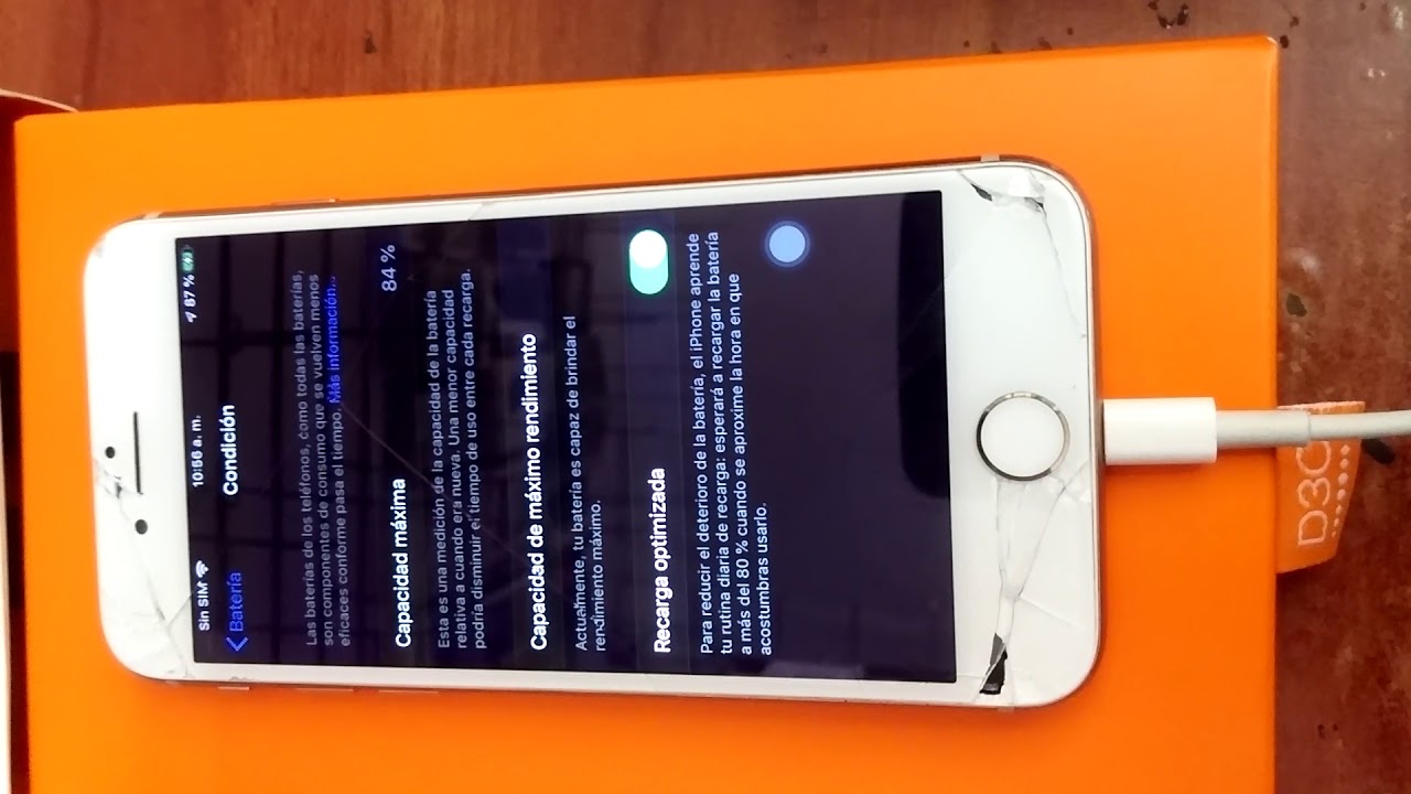 Como ver el tiempo de vida de la batería en un iPhone YouTube