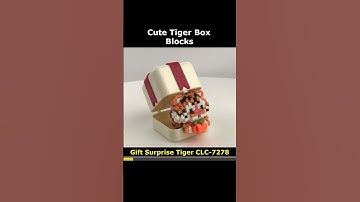 Gift Surprise Tiger CLC-7278 Mini Blocks Preview #lego #brick #miniblock #nanoblock #block