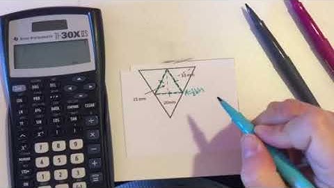 Surface Area of a Triangular Pyramid