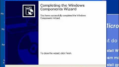 Install IIS Server on Windows XP.mp4