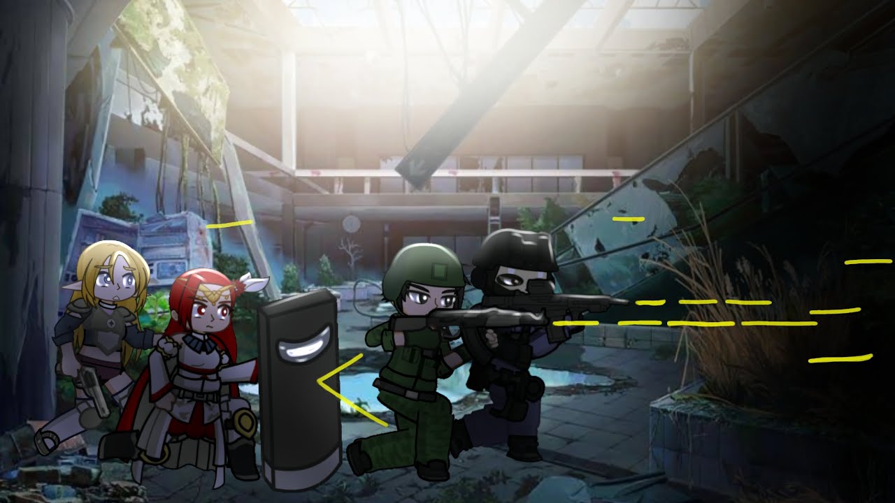 G.A.T.E Reacts to Call of Duty Ghost [Brave new world]