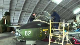 canopy ejection Strikemaster NZ6362