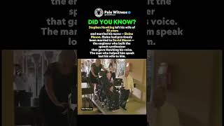 THE MAN WHO GAVE HIM A VOICE