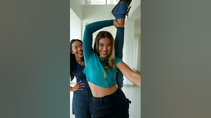 She’s SO FLEXIBLE! 😱👀🤣 _ Triple Charm #Shorts_ original