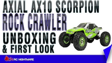 Axial AX10 Scorpion Rock Crawler Unboxing & First Look