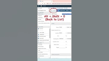 MaxShortcuts - Extra keyboard shortcuts for IBM Maximo / MAS