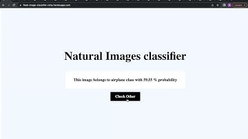 Natural Image Classifier| Data Mining| Tensorflow| Machine Learning Model