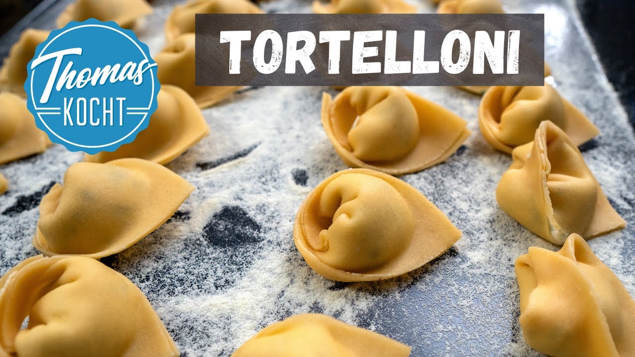 Tortelloni mit Ricottafüllung - Pasta selber machen - YouTube