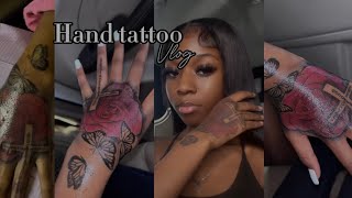 Come with me to get a hand tattoo at 17😳