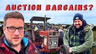 Farm Sale  Is there BARGAINS to be had on a wet Auction day?