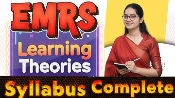 EMRS | Learning Theory | Class 01 | By Monika Ma
