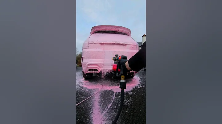 Foam Cannon Car Wash in 4K #detailing #satisfying #asmr - DayDayNews