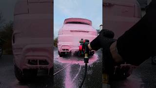 Foam Cannon Car Wash in 4K #detailing #satisfying #asmr screenshot 1